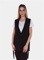 GILET ARIEL NERO TECH TAGLIA S-M BERZA