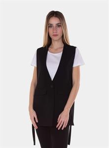 GILET ARIEL NERO TECH TAGLIA S-M BERZA