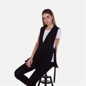 GILET ARIEL NERO TECH TAGLIA S-M BERZA