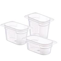 BACINELLA BASIC PP GN.1/9 SENZA COPERCHIO | H.6,5 - H.10 - H.15