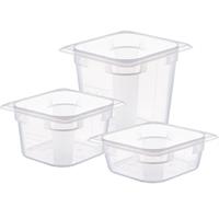 BACINELLA BASIC PP GN.1/6 SENZA COPERCHIO | H.6,5 - H.10 - H.15