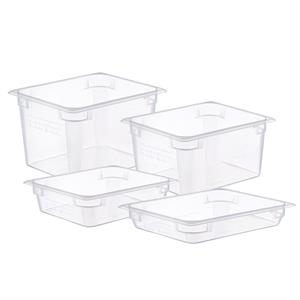 BACINELLA BASIC PP GN.1/2 SENZA COPERCHIO|H.6,5 - H.10 - H.15 - H.20