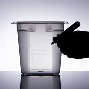 BACINELLA BASIC PP GN.1/2 SENZA COPERCHIO|H.6,5 - H.10 - H.15 - H.20