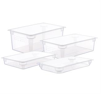 BACINELLA BASIC PP GN.1/1 SENZA COPERCHIO|H.6,5 - H.10 - H.15 - H.20