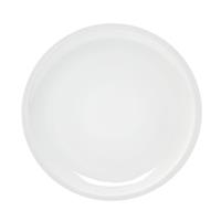 PIATTO PIANO CM.27 ROMA BIANCO 03000#001 PORCELLANA SATURNIA