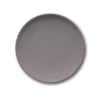 PIATTO PIANO CM.28 SIVIGLIA GRIGIO 22466#Y46 PORCELLANA SATURNIA