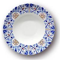PIATTO PASTA BOWL CM.26 AMALFI 04248#Z22 PORCELLANA SATURNIA
