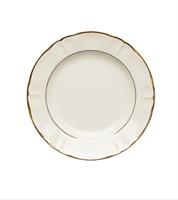 PIATTO PIANO CM.26,5 SUN 2 FILI ORO F1771  TABLE TOP