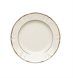 PIATTO FONDO CM.23,5 SUN 2 FILI ORO F1772  TABLE TOP