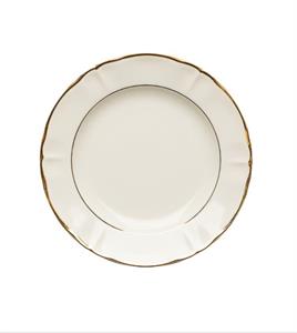 PIATTO FRUTTA CM.21  SUN 2 FILI ORO F1773  TABLE TOP