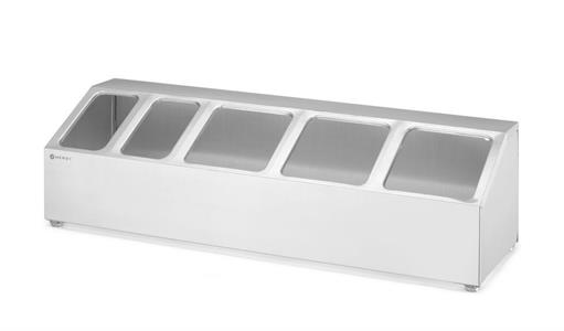 SUPPORTO 5 SCOMPARTI X GASTRONORM 820049 HENDI