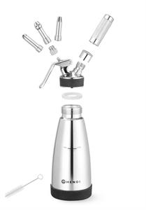 SIFONE TERMICO INOX LT.0.5 Ø9.5 H.27,5 588697 HENDI