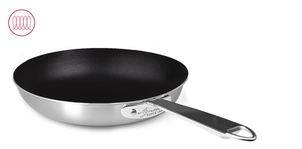 PADELLA SVASATA BASSA ANTIADERENTE 2PLY INDUZ. | DAL CM.20 AL CM.32