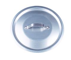 COPERCHIO TONDO PESANTE CON PONTICELLO ALMA129 ALLUMINIO 3 MM.