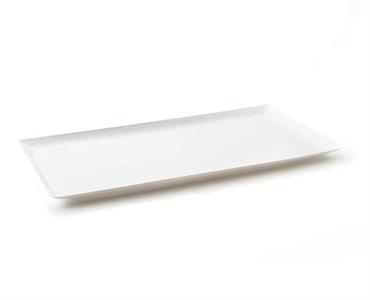 VASSOIO WAVE BIANCO CM.48X24 H.1,7 PZ.6 01767 ARAVEN