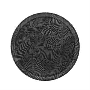 PIATTO PIZZA CM.31 NAPOLI BREATH NERO 04019#ZBRE02 PORC.SATURNIA