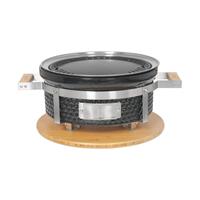 GRIGLIA DA TAVOLO TONDA HIBACHI CM.45,5 H.17 BABBQRO