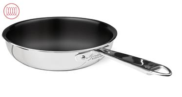 PADELLA SVASATA ALTA ALUM011BK ALUINOX ANTIADERENTE 2PLY | DA CM.20