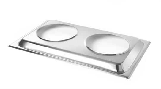 SUPPORTO PER 2 CONT.BAGNOMARIA 1/1 53X32    470930