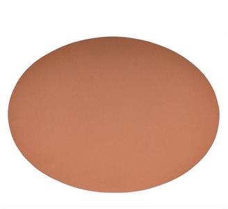 TOVAGLIETTA TOGO CM.45X33 OVALE CARAMELLO ZZ0436CARAMEL SIMILPELLE