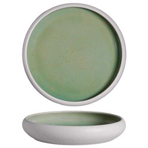 PIATTO FONDO CM.22 SANDY VERDE G/HL100060 STONEWARE