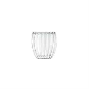 BICCHIERE RIBBED CL.24 44948-10 VETRO BOROSILICATO DOPPIA PARETE