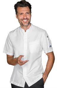 GIACCA BRADFORD UNISEX BIANCA M.CORTA 058740M  | DALLA S ALLA XXL