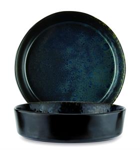 PHOBOS PIATTO FONDO NERO/BLU CM.18   LPHO019NB004180