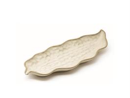 KYPSELI PIATTO FOGLIA BEIGE CM.22X17  LKYP025BG372220