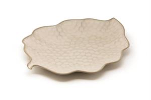 KYPSELI PIATTO FOGLIA BEIGE CM.28X21 LKYP025BG372280