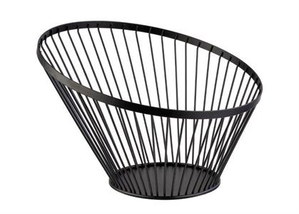 CESTO FRUTTA VISTA FILO NERO CM.30 072341 WESTMARK