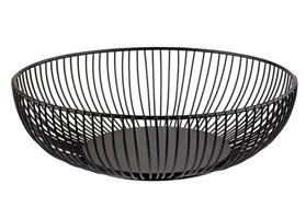 CESTO FRUTTA LUMOS FILO NERO CM.28 072343 WESTMARK