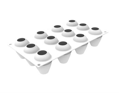 EGG 70 - STAMPO SILICONE N.12 UOVA CM.4,6 H.6,3