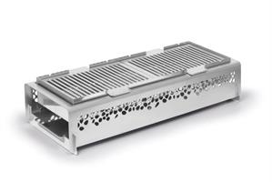GRIGLIA DA TAVOLO GRILLBOX DUO P85220 CM.66X26,4 H.15 PUJADAS