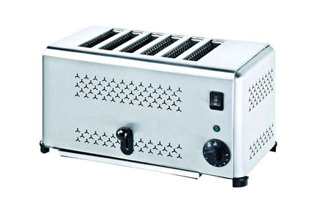 TOSTAPANE INOX 6 FETTE 230V/2500W P15041 CM.46X21 H.23 PUJADAS