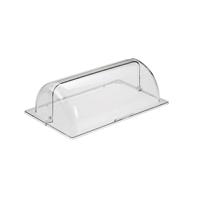 CUPOLA RETTAN.1/2 26,5X32,5 H.15 T0555 POLICARBONATO APRIBILE LEONE