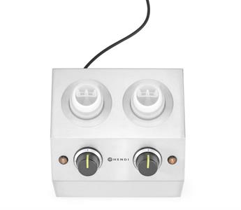 RISCALDATORE DI SALSE DOPPIO 201725 CM.27X22 H.28 220-240V/400W