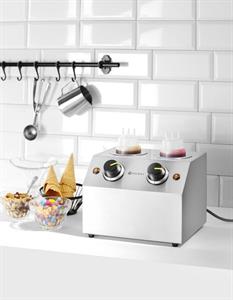 RISCALDATORE DI SALSE DOPPIO 201725 CM.27X22 H.28 220-240V/400W