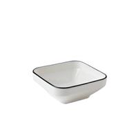 COPPETTA FINGER QUADRA IMPIL. CM.8 FILO NERO F2389 TABLE TOP