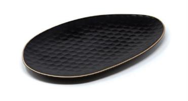 KYPSELI VASSOIO OVALE NERO 33x19     LKYP025NE360330