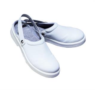 ZOCCOLO ANTISC.UNISEX BIANCO 112050 CON PUNTALE NUMERO 46