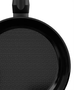 PADELLA TOTAL BLACK ALLUMINIO ANTIAD.NIDO D'APE | DA CM.20 A CM.28