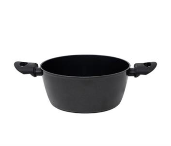 CASSERUOLA TOTAL BLACK ALLUMIN.ANTIAD.NIDO D'APE V271172CA