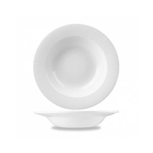 PIATTO FONDO CM.25 BAMBOO WHBALRSB1 BIANCO CHURCHILL *PROMO*