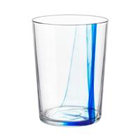BICCHIERE BODEGA STRIA BLU LONG DRINK CL.50 BORMIOLI