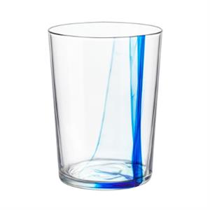 BICCHIERE BODEGA STRIA BLU LONG DRINK CL.50 BORMIOLI
