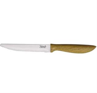 COLTELLO PUNTA TONDA BISTROT EFFETTO LEGNO CTFBL LAMA CM.11.5