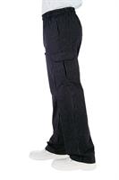 PANTALONE VIENNA GESSATO NERO   044051 TAGLIA M