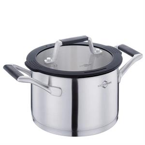 BATTERIA PENTOLE C.COPERCHI COMO PZ.4 5115448 KUCHENPROFI