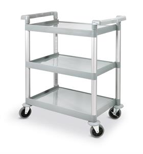 CARRELLO PORTAVIVANDE 3 PIANI 80X41X95 810200 ALLUMINIO RESINA